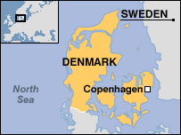 Denmark Map