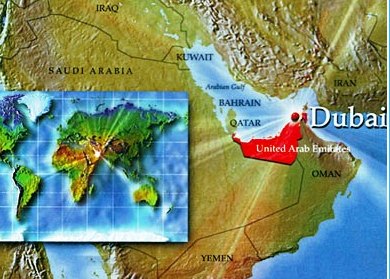 Dubai+map