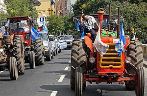 Protests in Argentine towns support farmers against government