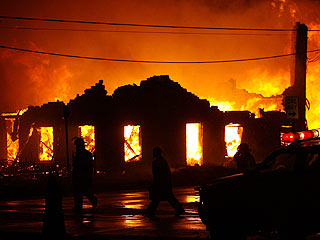 Strasbourg buildings burn, anti-NATO protesters riot