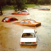 Mississippi flood crest heads for Mark Twain's home town