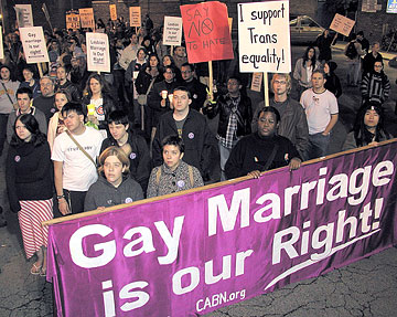 Majority in California back gay marriage