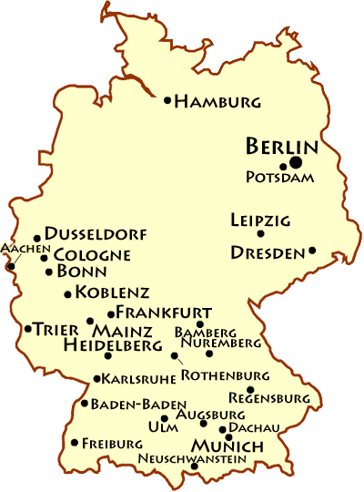 Germany's map