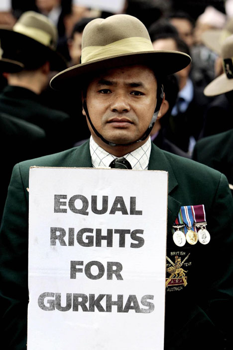 Britain's retired Gurkha soldiers win final victory