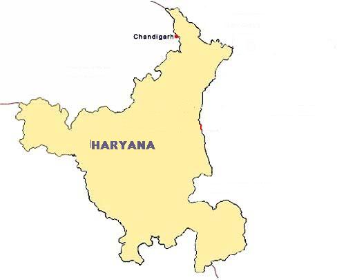 haryana map