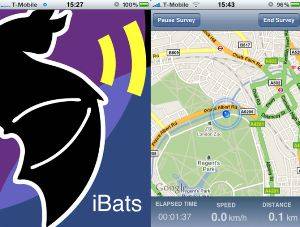 New smartphone app to detect bats 