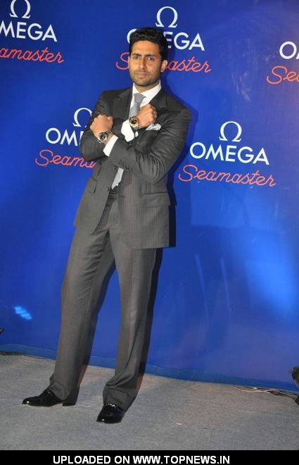 Abhishek Bachchan at Omega watch launch, JW Marriott, Mumbai