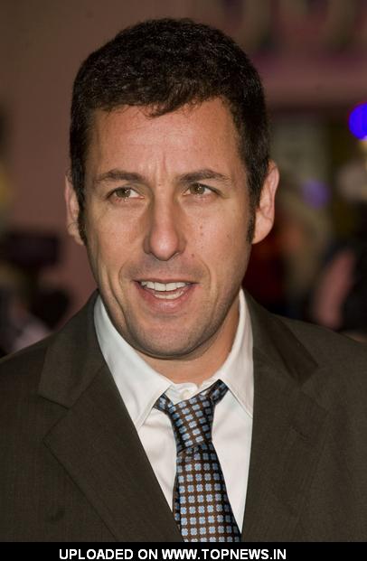 Adam Sandler at "Bedtime