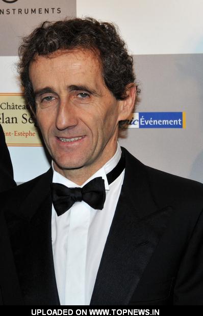 Alain Prost at 2009 Paris International Auto Show Opening Ceremony