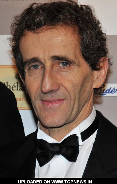 Alain Prost at 2009 Paris International Auto Show Opening Ceremony