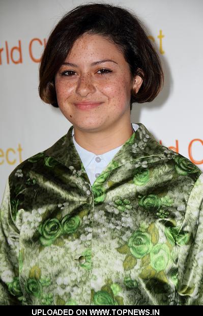 Alia Shawkat at 2010 World Child Project's Art Gallery Auction and 