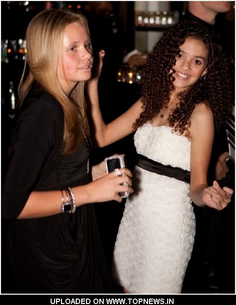 Alli Simpson and Madisson Pettis at Ashley Argota 18th Birthday Celebration