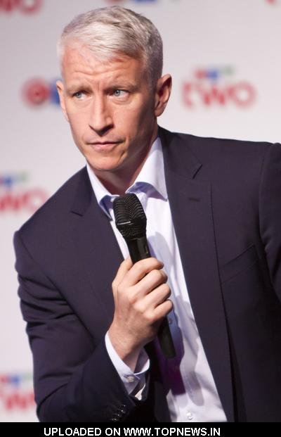 Anderson Cooper at CTV Upfront Presentation Press Conference in Toronto
