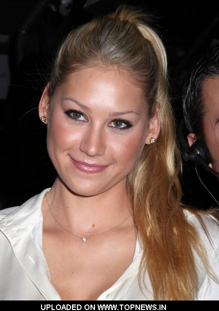 Anna Kournikova Rings the Opening Bell at the New York Stock Exchange on 