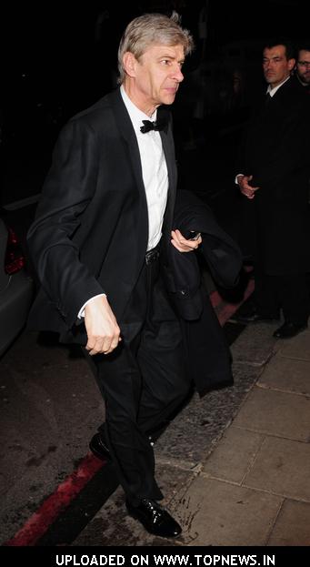 Arsene Wenger at Cystic Fibrosis "Liv" Charity Event - Arrivals