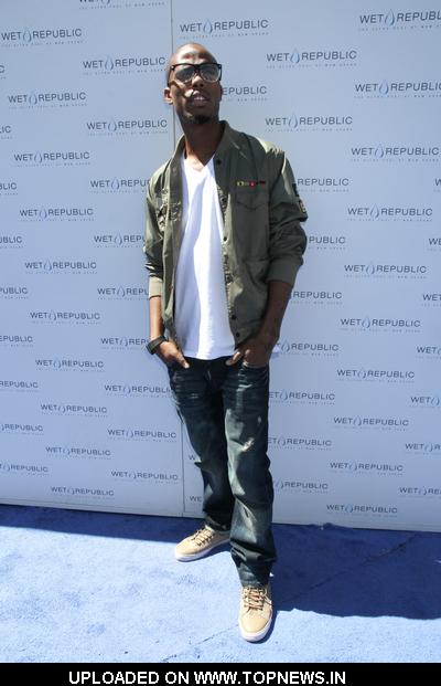 B.o.B at Wet Republic Pool in Las Vegas on May 1, 2010
