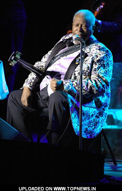 B. B. King at Concert at the Count Basie Theatre - February 24, 2009 B. B. King at Concert at the Count Basie Theatre - February 24, 2009