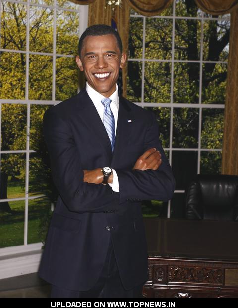 Barack Obama's New Wax Figure Unveiled at Madame Tussaud's Wax Museum in New
