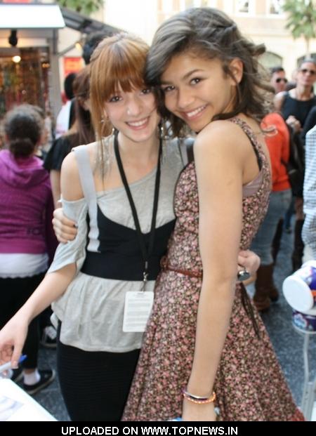 Bella Thorne and Zendaya Coleman at Gnomeo Juliet Los Angeles Premiere