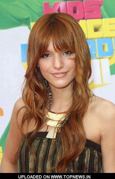 Bella Thorne at Nickelodeon's 24th Annual Kids' Choice Awards Arrivals