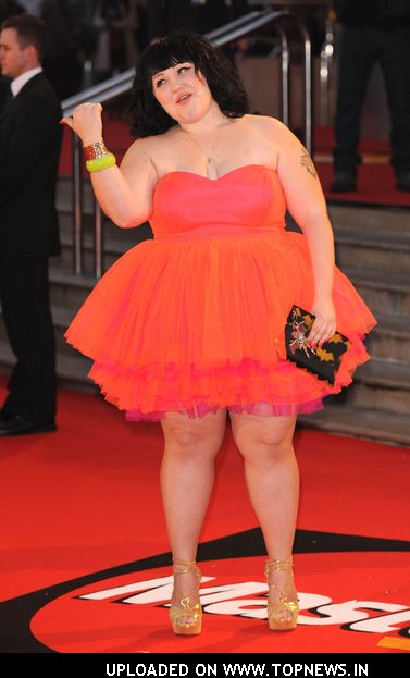 Beth Ditto at The Brit Awards 2008 - Red Carpet Arrivals