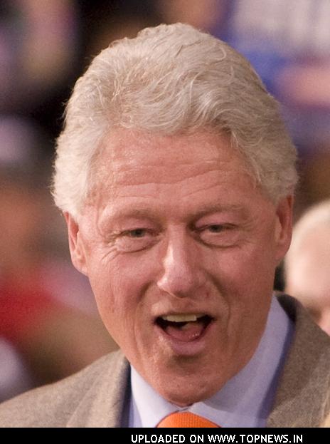bill clinton and hillary clinton. Bill Clinton at Hillary