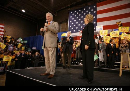 Bill Clinton at Hillary Clinton Rally Greenspun Middle School in Henderson, Nevada Bill Clinton at Hillary Clinton Rally Greenspun Middle School in Henderson, Nevada