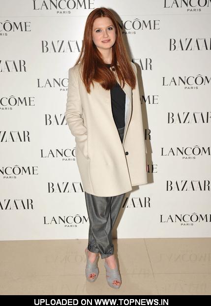 Bonnie Wright at Lancome and Harper's Bazaar Pre-BAFTA Party Hosted by Kate Winslet - Arrivals