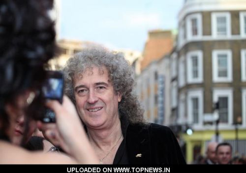 Brian May at 2011 Laurence Olivier Awards - Arrivals