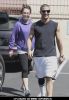 Bristol Palin with dancing partner Mark Ballas leaves the dance studio