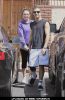 Bristol Palin with dancing partner Mark Ballas leaves the dance studio