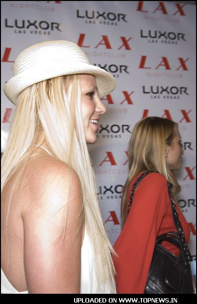 Britney Spears Hosts Grand Opening of LAX at Luxor Britney Spears Hosts Grand Opening of LAX at Luxor