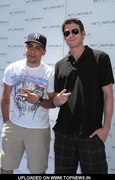 Bryan Greenberg at Wet Republic Pool in Las Vegas on May 1, 2010
