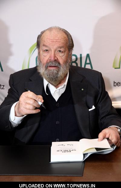 Bud Spencer Mein Leben Meine Filme Autobiography Book Signing in Berlin