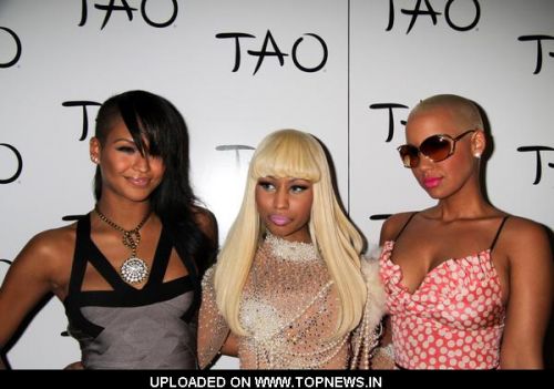 nicki minaj and amber rose pics. Cassie, Nicki Minaj and Amber