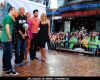 Chelsea Kane, Mark Ballas, Hines Ward, Kym Johnson, Kirstie Alley and Maksim Chmerkovskiy at "Good Morning America"