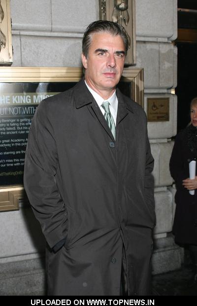 Chris Noth at "Exit the King" Broadway Opening Night - Arrivals
