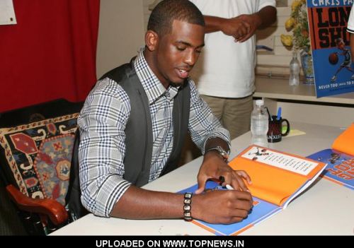Chris Paul Exclusive Book Signing of "Long Shot: Never Too Small to Dream Big" at Bookends in Ridgewood on September