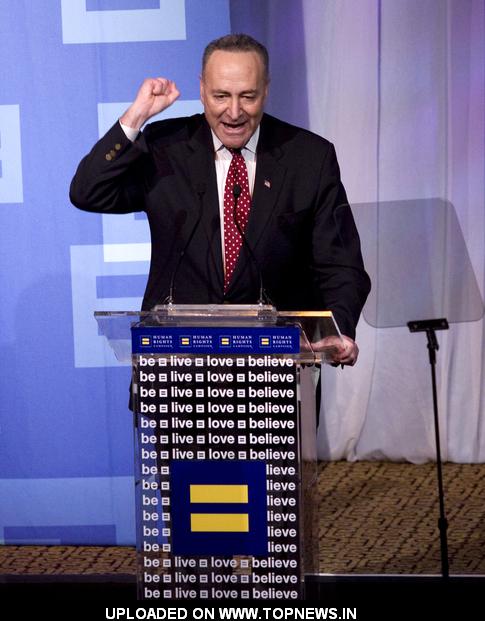 Chuck Schumer at 8th Annual Human Rights Campaign Gala