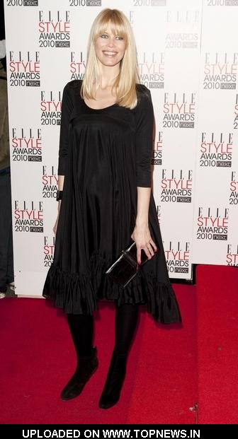 Claudia Schiffer at ELLE Style Awards 2010 - Arrivals