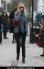 Claudia Schiffer on the School Run on in London on December 6, 2010