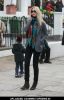 Claudia Schiffer on the School Run on in London on December 6, 2010
