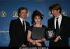 Colin Firth, Helena Bonham Carter and Tom Hooper at 63rd Annual DGA Awards - Press Room