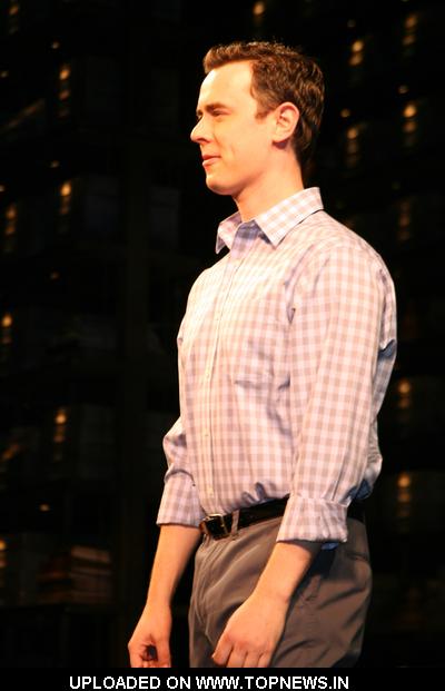 Colin Hanks at  "33 Variations" Curtain Call