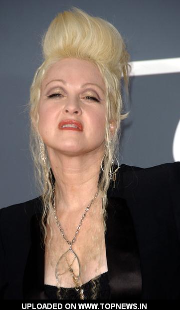 Cyndi Lauper at 51st Annual GRAMMY Awards - Arrivals