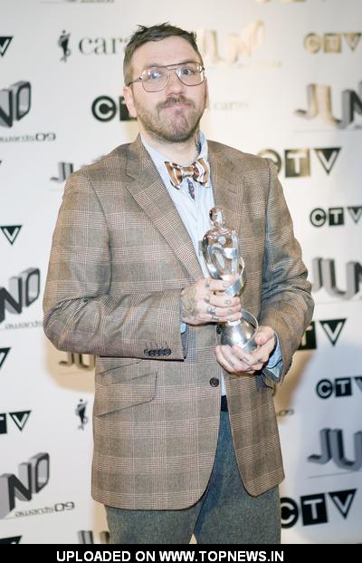 Dallas Green at 2009 Juno Awards Press Room