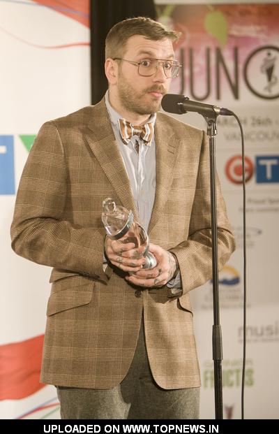 Dallas Green at 2009 Juno Awards Press Room