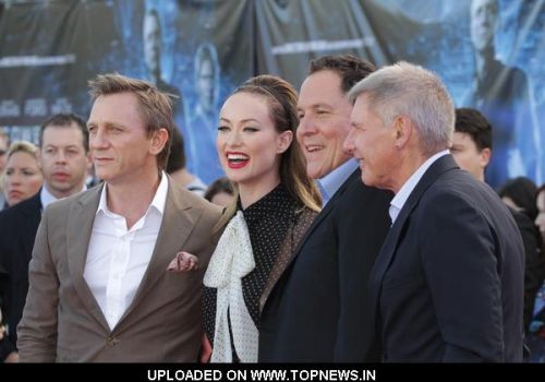 Daniel Craig, Olivia Wilde, Jon Favreau and Harrison Ford at "Cowboys & Aliens" UK Premiere - Arrivals Daniel Craig, Olivia Wilde, Jon Favreau and Harrison Ford at "Cowboys & Aliens" UK Premiere - Arrivals