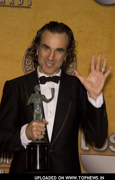 daniel day-lewis at 14th annual screen actors guild awards - press ...