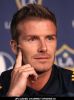 David Beckham  at 2009 Soccer - LA Galaxy and Red Bulls Press Conference at the W Hotel in New York - July 15, 2009